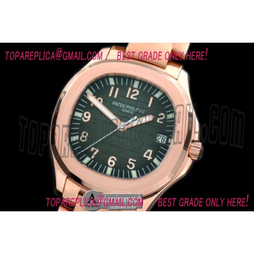 Patek Philippe Aquanaut Jumbo V3 Auto RG/RG Grey Miyota 9015