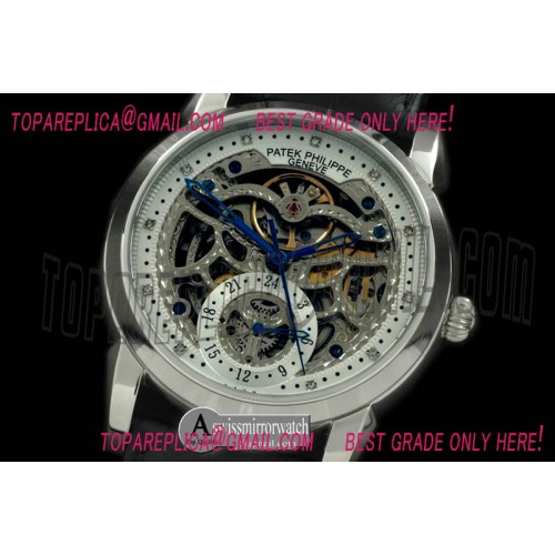 Patek Philippe Classic Skeleton SS/LE White Asian 2813 Patek Philippe Classic Skeleton SS/LE White Asian 2813
