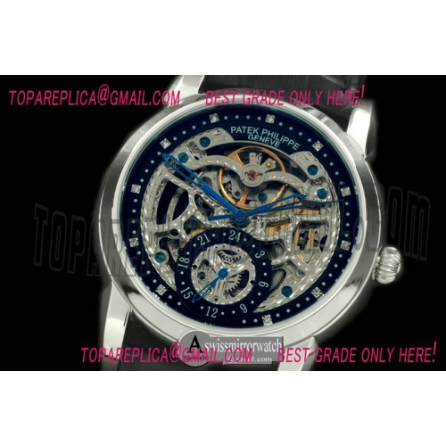 Patek Philippe Classic Skeleton SS/LE Black Asian 2813 Patek Philippe Classic Skeleton SS/LE Black Asian 2813