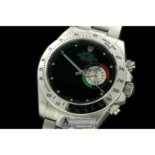 Rolex Brevet Plus Daytona SS/SS Black Asian 2813 Rolex Brevet Plus Daytona SS/SS Black Asian 2813