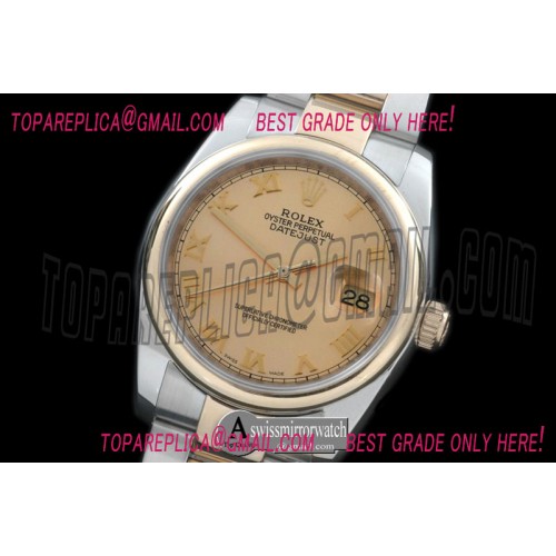 Rolex SS/YG Oyster Gold Roman Swiss Eta 2836-2 Rolex SS/YG Oyster Gold Roman Swiss Eta 2836-2