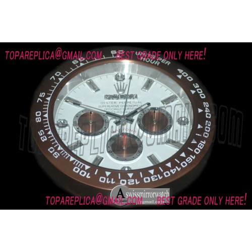 Rolex Dealer Clock Daytona Style Swiss Quartz Rolex Dealer Clock Daytona Style Swiss Quartz