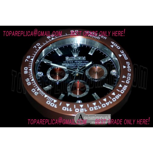 Rolex Dealer Clock Daytona Style Swiss Quartz Rolex Dealer Clock Daytona Style Swiss Quartz