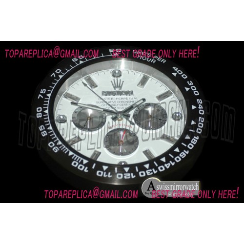 Rolex Dealer Clock Daytona Style Swiss Quartz Rolex Dealer Clock Daytona Style Swiss Quartz