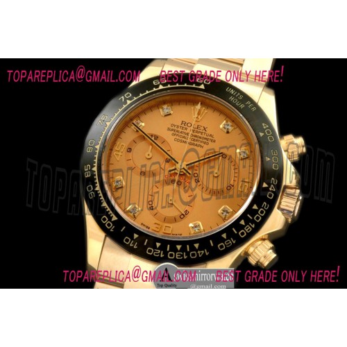 Rolex Daytona 116528 YG/YG Gold Diam A-7750 Sec@6
