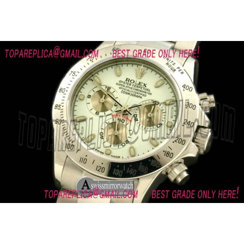 Rolex Daytona 116520 SS/SS White Stick A-7750 Sec@6 Rolex Daytona 116520 SS/SS White Stick A-7750 Sec@6