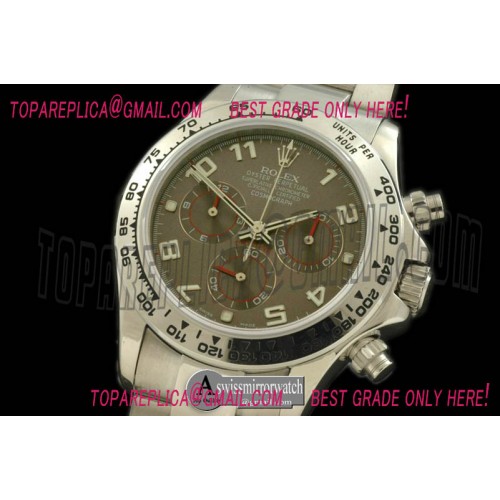 Rolex Daytona 116519 SS/SS Grey Num A-7750 Sec@6