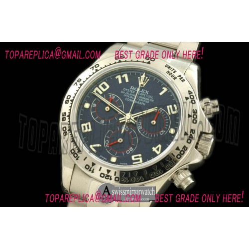 Rolex Daytona 116519 SS/SS Blue Num A-7750 Sec@6