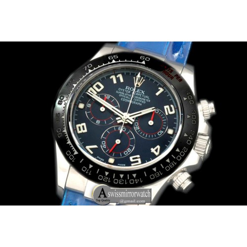 Rolex Daytona 116519 SS/CER/LE Blue Num A-7750 Sec@6 Rolex Daytona 116519 SS/CER/LE Blue Num A-7750 Sec@6