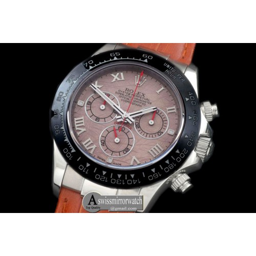 Rolex Daytona 116519 SS/CER/LE Brown Roman A-7750 Sec@6 Rolex Daytona 116519 SS/CER/LE Brown Roman A-7750 Sec@6