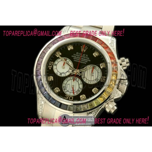 Rolex SS/SS/Colour Diam Bez Black Diam A-7750 Secs@6.00 Rolex SS/SS/Colour Diam Bez Black Diam A-7750 Secs@6.00