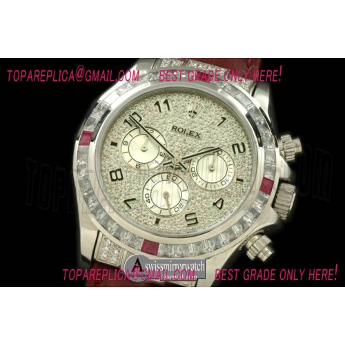Rolex Daytona SS/LE/SQ-Diam Bez Full Diam Num A-7750 Secs@6.00