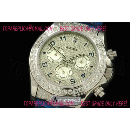 Rolex Daytona SS/LE/Diam Bez Full Diam Num A-7750 Secs@6.00 Rolex Daytona SS/LE/Diam Bez Full Diam Num A-7750 Secs@6.00