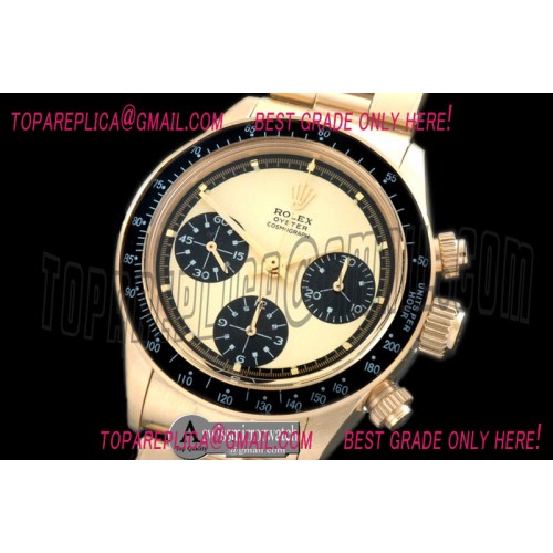 Rolex 6265 YG/YG Off White Asian Venus 75 H/W