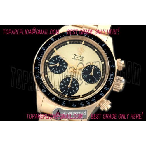 Rolex 6265 YG/YG Off White Asian Venus 75 H/W
