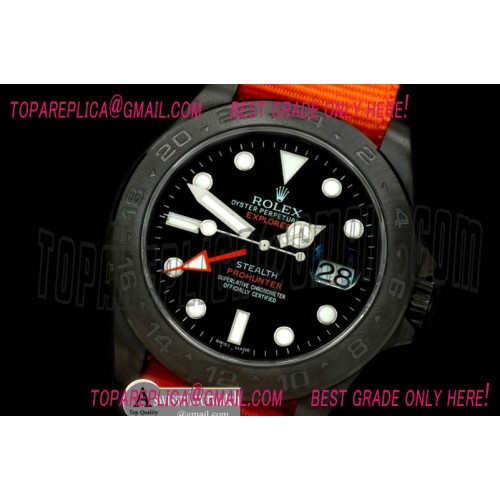 Rolex Explorer Pro Hunter Stealth Explorer II A-2813