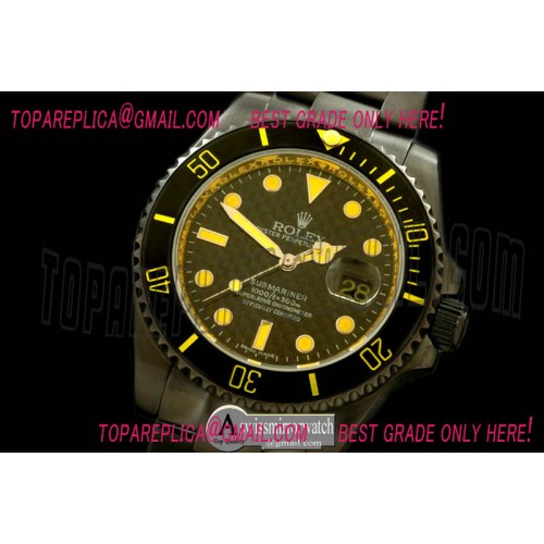 Rolex Submariner 116610 Watch What if Edition PVD Blk A2836