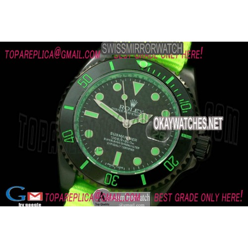 Rolex Submariner 116610 Watch What if Edition PVD Blk A2813