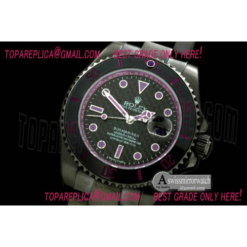 Rolex Submariner 116610 Watch What if Edition PVD Blk A2836