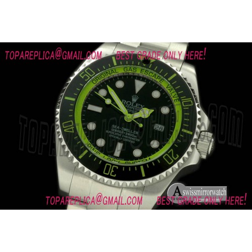 Rolex DeepSea Watch What if Edition SS Blk/Grn A2813 Rolex DeepSea Watch What if Edition SS Blk/Grn A2813