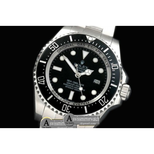 Rolex Deep Sea SS/SS Black A-2836 Rolex Deep Sea SS/SS Black A-2836