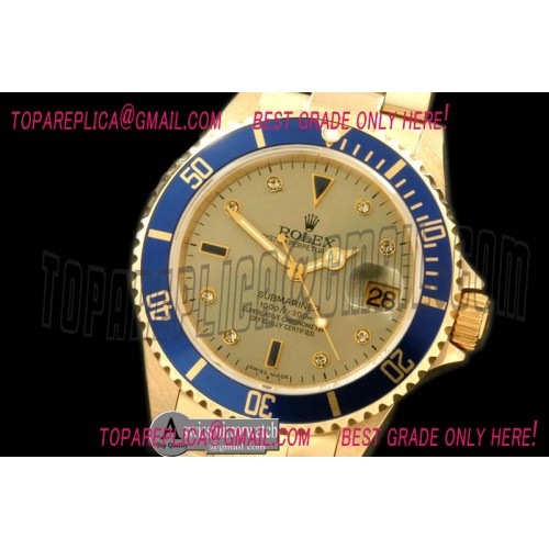 Rolex Submariner 16619 Serti Silver FG Sub Asian 2824/3135 Rolex Submariner 16619 Serti Silver FG Sub Asian 2824/3135