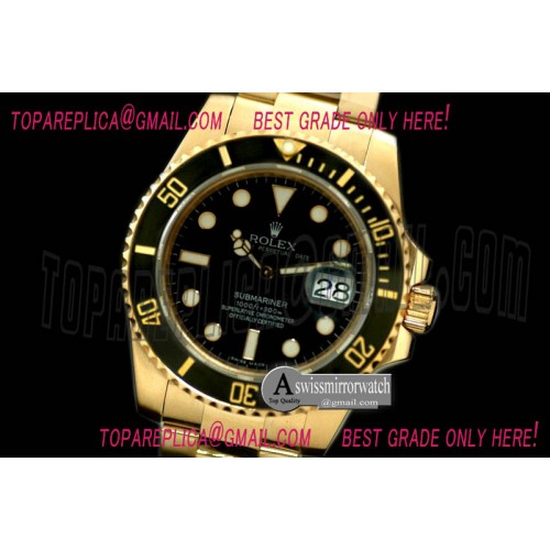 Rolex The 116619 Full Gold Submariner Asian 2813 Rolex The 116619 Full Gold Submariner Asian 2813