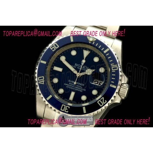 Rolex Submariner 116610 Blue Submariner Swiss 2836/3135
