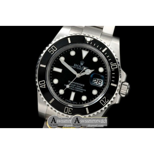 Rolex 116610 Black SS Sub A-2836