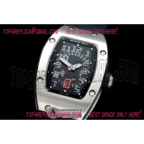 Richard Mille RM 007 SS/RU Black/Black Asian 21J Decorated