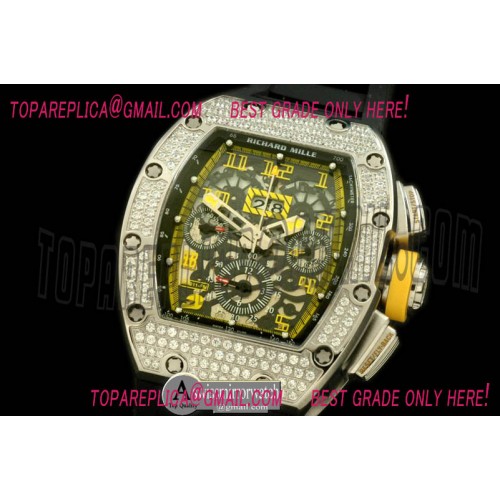 Richard Mille Felipe Massa TI SS/RU Asian 7750 28800