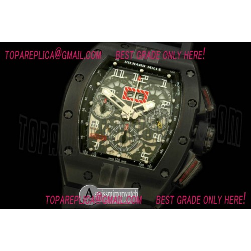 Richard Mille Felipe Massa Carbon SS/RU Asian 7750 Richard Mille Felipe Massa Carbon SS/RU Asian 7750