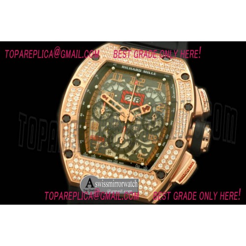 Richard Mille Felipe Massa Red Kite RG/RU Asian 7750 Richard Mille Felipe Massa Red Kite RG/RU Asian 7750