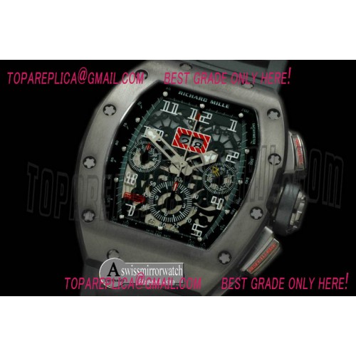 Richard Mille Felipe Massa Carbon SS/RU Asian 7750 Richard Mille Felipe Massa Carbon SS/RU Asian 7750