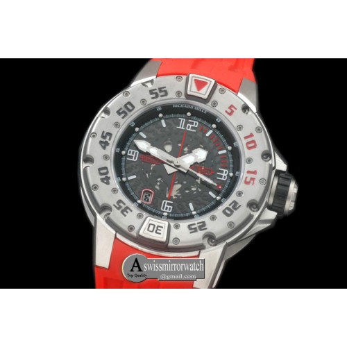 Richard Mille RM028 SS/RU Black Asian 7751 Decorated