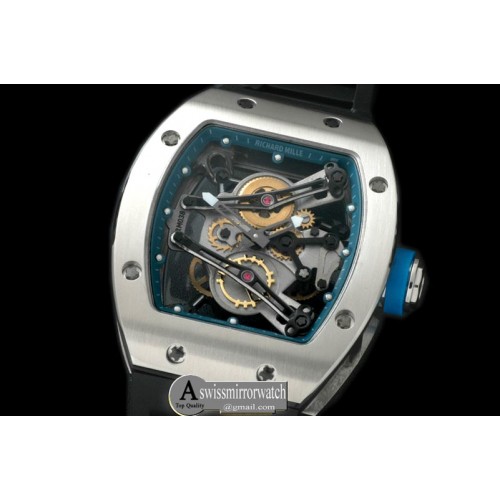 Richard Mille Bubba Watson Tourbillon SS/RU Blue Swiss Qtz Richard Mille Bubba Watson Tourbillon SS/RU Blue Swiss Qtz