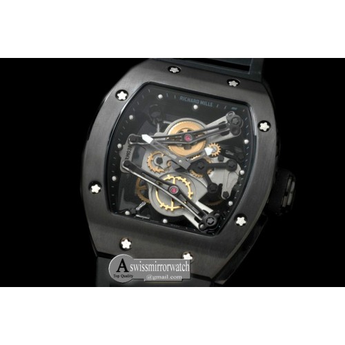 Richard Mille Bubba Watson Tourbillon PVD/RU Black Swiss Qtz Richard Mille Bubba Watson Tourbillon PVD/RU Black Swiss Qtz