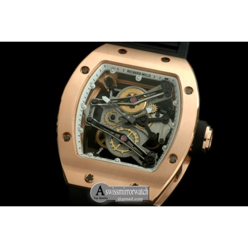 Richard Mille Bubba Watson Tourbillon RG/RU White Swiss Qtz Richard Mille Bubba Watson Tourbillon RG/RU White Swiss Qtz