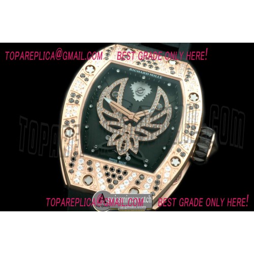 Richard Mille RM 051 Phoenix Tourbillon RG/RU Skeleton Asian 21J