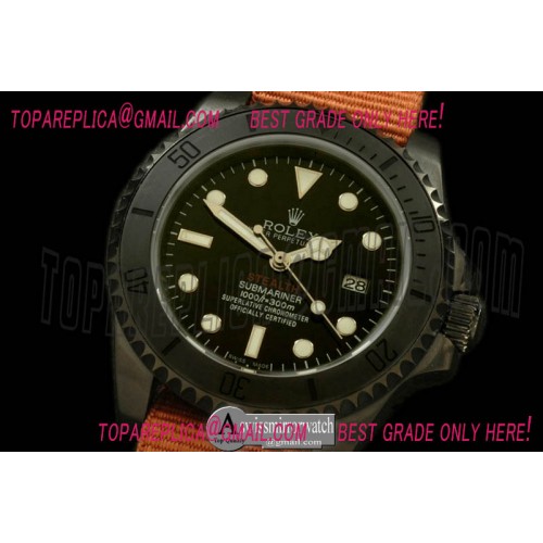 Rolex Submariner Project X Red Stealth Sub PVD/Nato Asian 2836 Rolex Submariner Project X Red Stealth Sub PVD/Nato Asian 2836