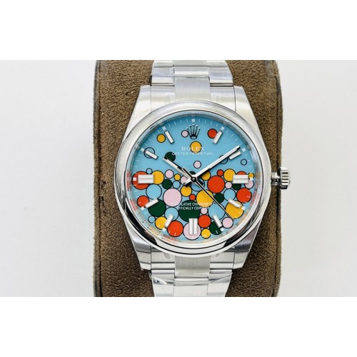 Rolex Oyster Perpetual 126000 36mm KRF 1:1 Best Edition 904L Steel Celebration Dial VR3230 Rolex Oyster Perpetual 126000 36mm KRF 1:1 Best Edition 904L Steel Celebration Dial VR3230