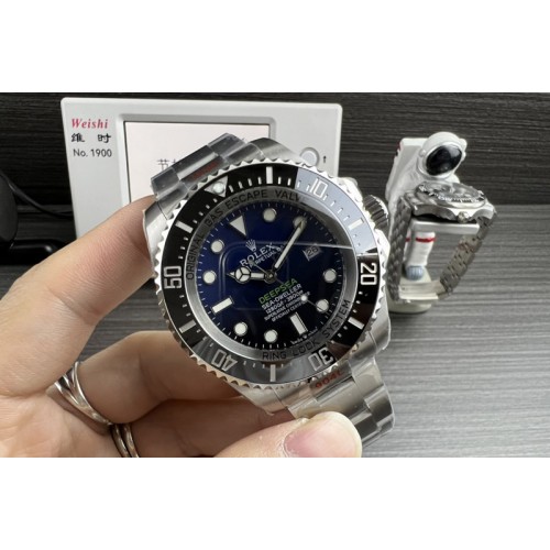 Rolex Sea-Dweller DEEPSEA 126660 "D-BLUE" SS JVS 1:1 Best Edition New Blue Dial On Oyster Bracelet VR3235 Rolex Sea-Dweller DEEPSEA 126660 "D-BLUE" SS JVS 1:1 Best Edition New Blue Dial On Oyster Bracelet VR3235