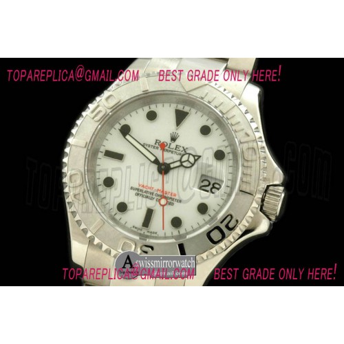 Rolex Yachtmaster Men SS White Asia 2813