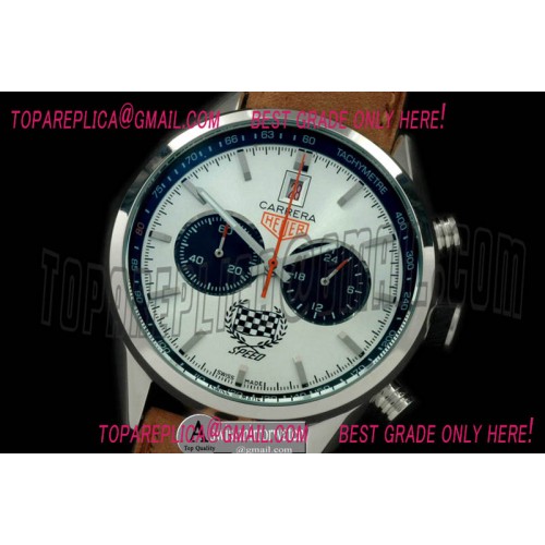 Tag Heuer Ferrari Chrono SS/RU White Jap OS20 Quartz