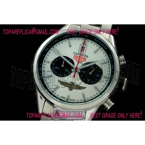 Tag Heuer Ferrari Chrono SS/RU White Jap OS20 Quartz