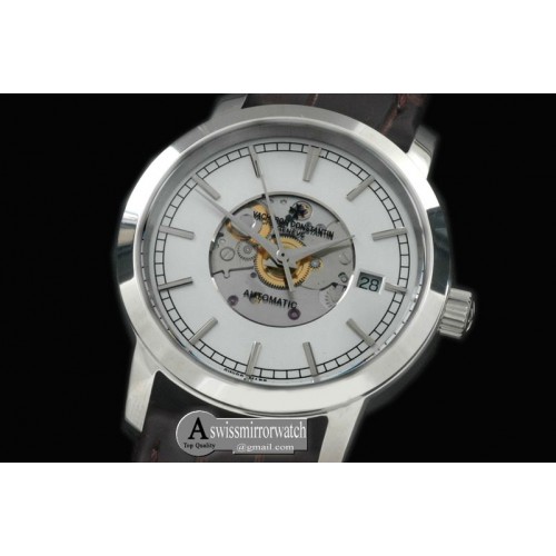 Vacheron Constantin Matte Skeleton Automatic SS/LE White Asian Eta 2824 Vacheron Constantin Matte Skeleton Automatic SS/LE White Asian Eta 2824