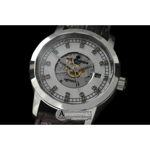 Vacheron Constantin Matte Skeleton Automatic SS/LE White Asian Eta 2824