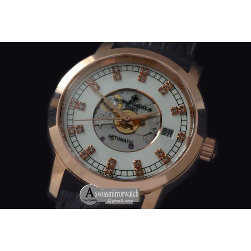 Vacheron Constantin Matte Skeleton Automatic RG/LE White Asian Eta 2824