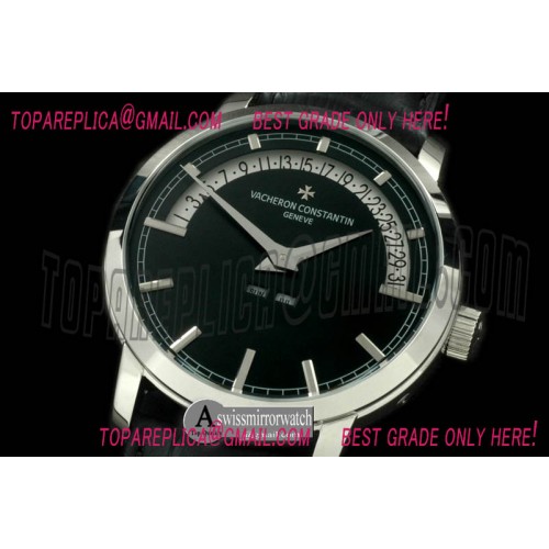 Vacheron Constantin Patrimony Perpertual Calendar SS/LE Black Asian 2813 Vacheron Constantin Patrimony Perpertual Calendar SS/LE Black Asian 2813