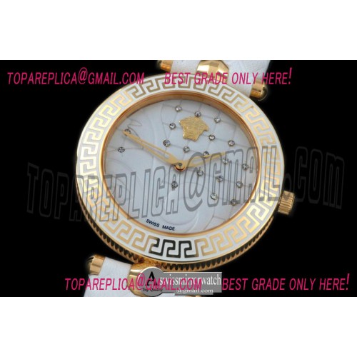 Vacheron Constantin Medusa Vanitas Ladies YG/RU White Swiss Quartz